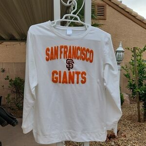 San Francisco Giants White Sweatshirt